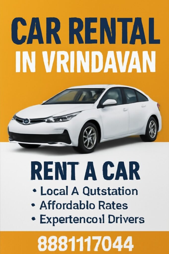 car rental in vrindavan