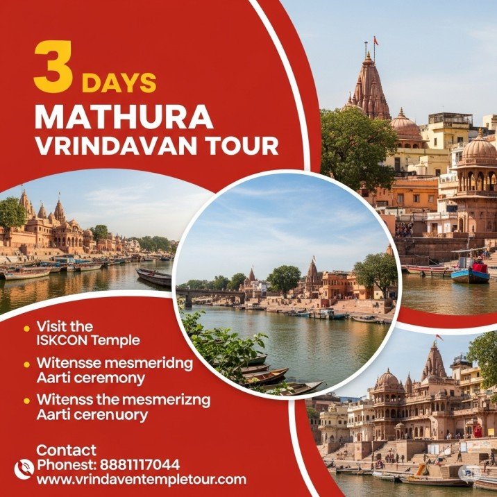 3 Days Mathura Vrindavan Tour