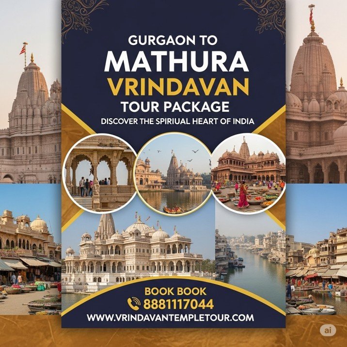 Gurgaon To Mathura Vrindavan Tour Package