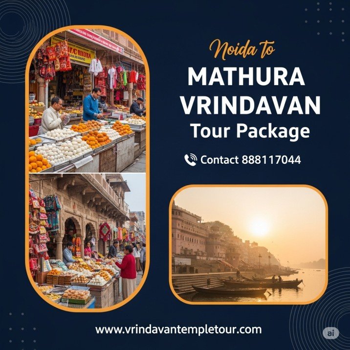 Noida to Mathura Vrindavan Tour Package