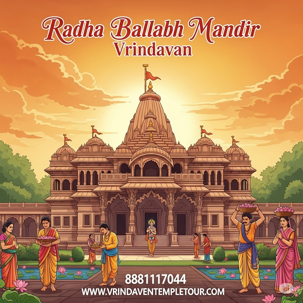 Radha Ballabh Mandir Vrindavan | Timings, History & Aarti