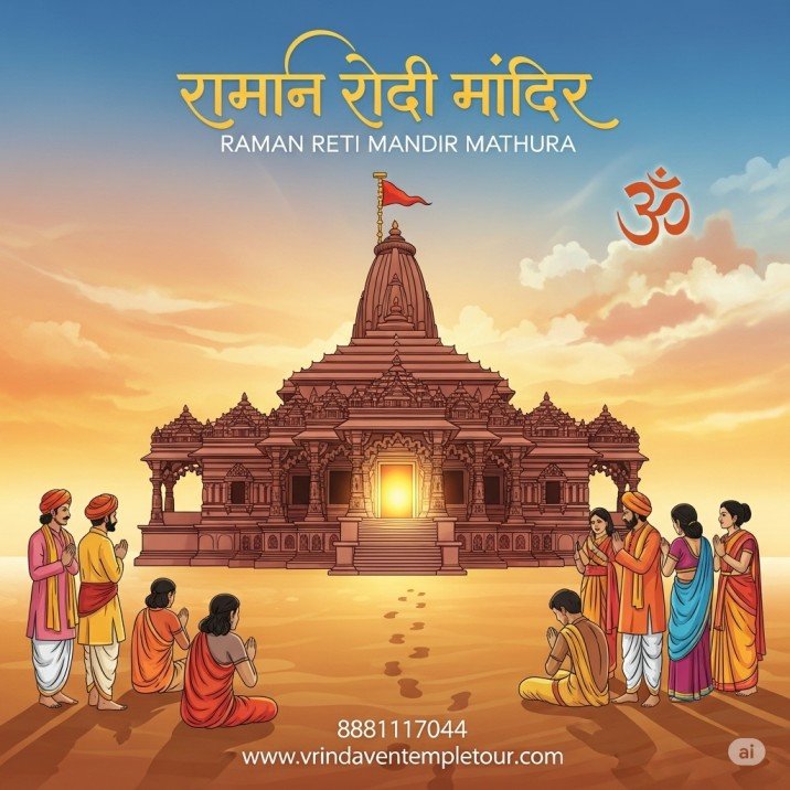 Raman Reti Mandir Mathura Timings History & Aarti