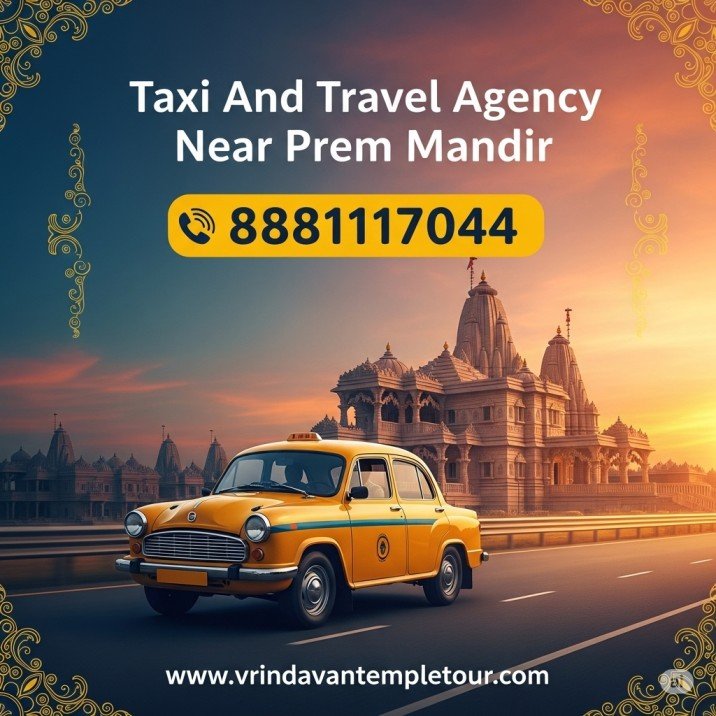Taxi And Travel Agency Near Prem mandir And Bankey Bihari Mandir
