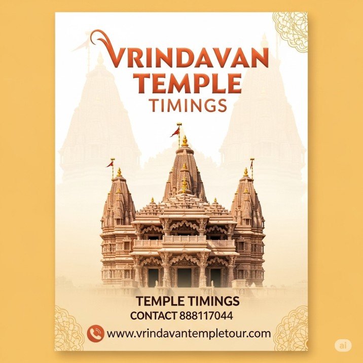 Vrindavan Temple Timings