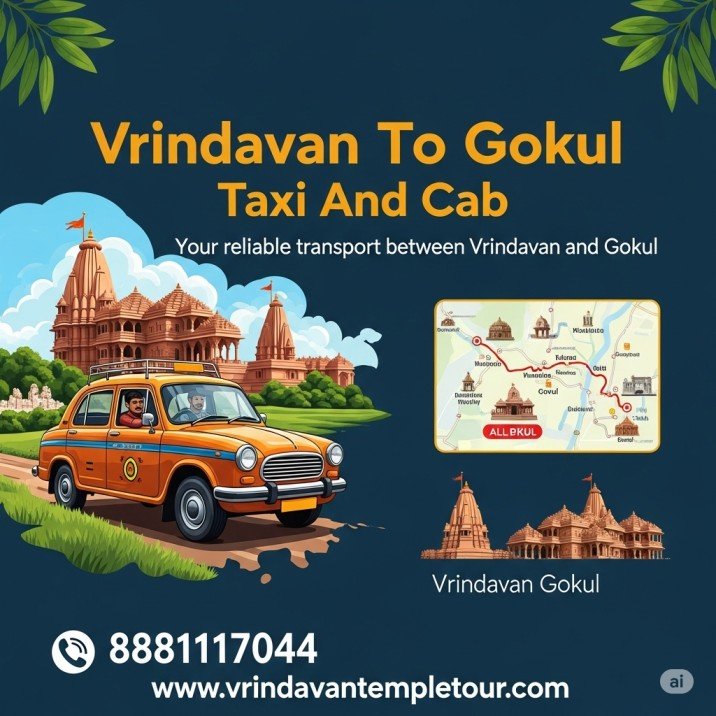 Vrindavan To Gokul Taxi And Cab
