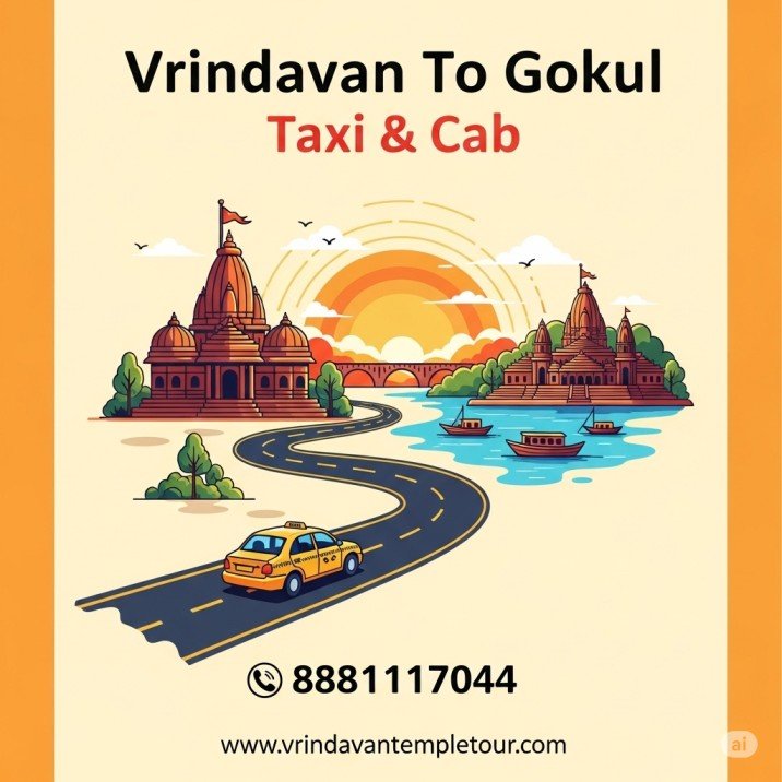 Vrindavan To Gokul Taxi & Cab