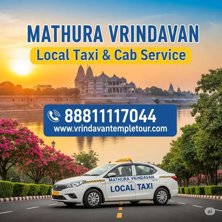 Mathura Vrindavan Local Taxi & Cab Service