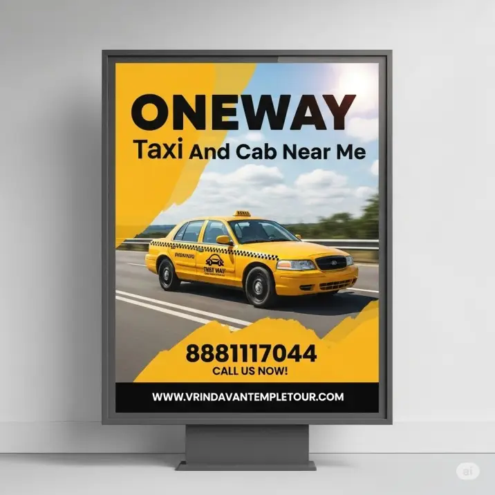 Oneway Taxi And Cab Near Me | Vrindavan | Mathura
