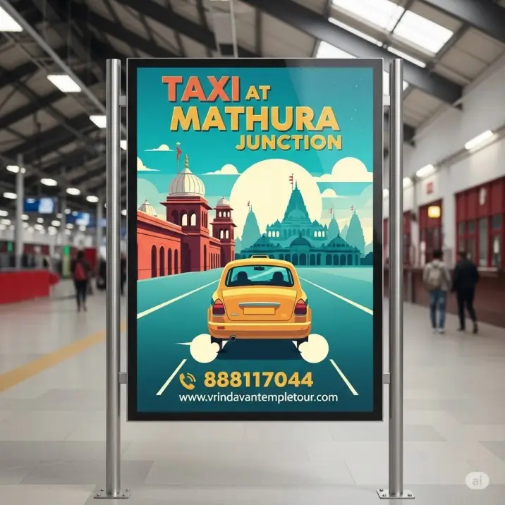 Taxi and Cab Service at Mathura Junction Railway Station