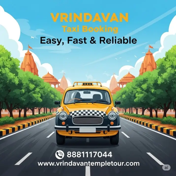 Vrindavan Taxi Booking: Easy, Fast & Reliable