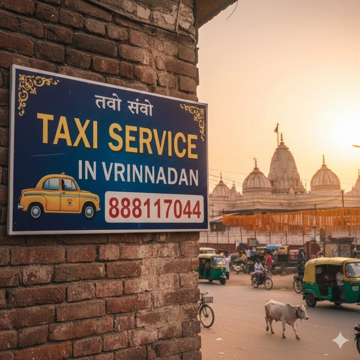 taxi service in vrindavan