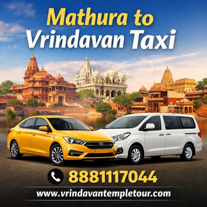 mathura to vrindavan taxi