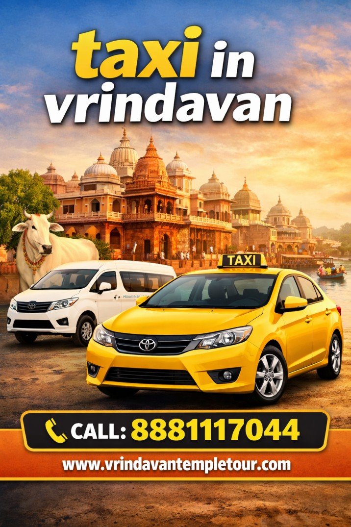taxi in vrindavan