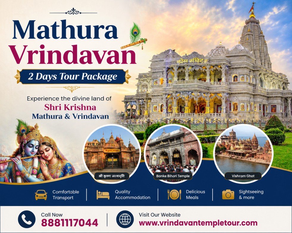 Mathura Vrindavan 2 Days Tour Package