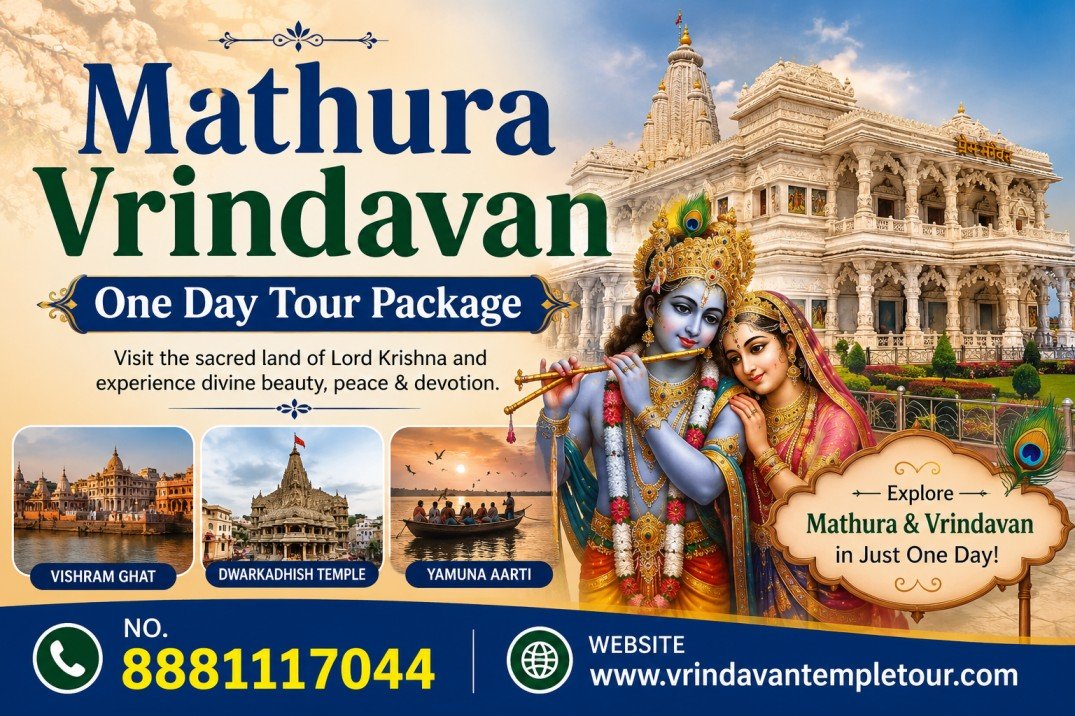 Mathura Vrindavan One Day Tour Package