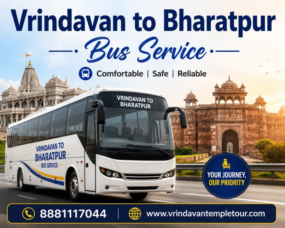 Vrindavan to Bharatpur Bus Service